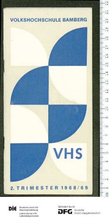 Programm 2. Trimester 1968/1969