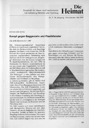 Nr. 5 - 94. Jahrgang - Neumünster, Mai 1987