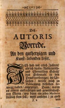 Adriani à Mynsicht Medicinisch- Chymische Schatz- und Rüst-Kammer : Das ist: Eine sonderbahre Art und Weiß, wie man die außerlesenste und geheimste Artzney-Mittel, wider allerley Kranckheiten und Zustände, deß Menschlichen Leibs, so der Autor selbst durch eigenthumliche Erfahrenheit, in vielfältig- und beglückter Praxi, bewährt erfunden, verfertigen soll. Zusammt eines jeden Krafft und Würckung ... mitgetheilt. Anfangs von dem Autore in Lateinischer Sprache geschrieben; Anjetzo aber denen, so das Latein nicht verstehen, in unsere Teutsche Mutter-Sprach übersetzt, und mit etlichen nützlichen Registern versehen