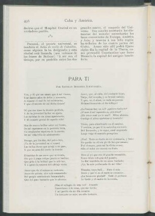 Para ti. [Poesía]