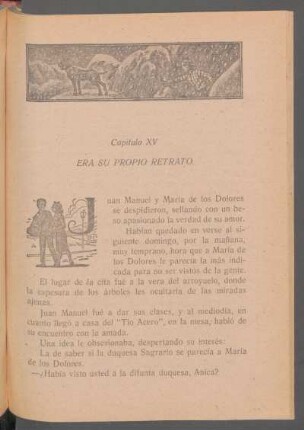 Capítulo XV - Era su propio retrato