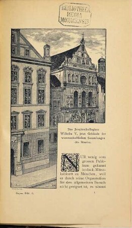 Geschichte des Königl. Münzkabinetts in München