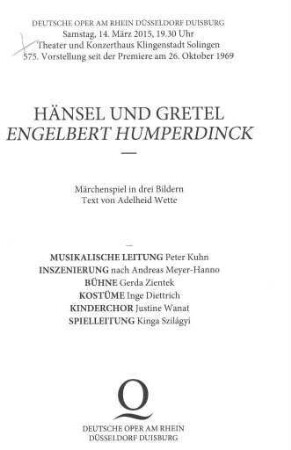 Hänsel und Gretel