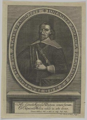 Bildnis des Iohannes Agricola