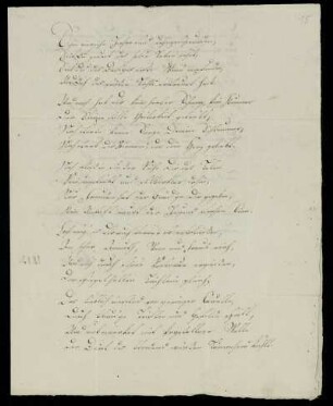 Nr. 15: [Glückwunschgedicht zum 16. Geburtstag seiner Schwester Gottliebe], Ohne Ort, 1813