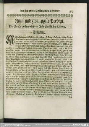 Fünf und zwanzigste Predigt