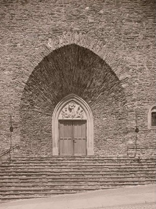 Annaberg-Buchholz, Hauptportal der Stadtkirche Sankt Annen