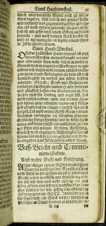 Buß- Beicht- und Communion-Gebete.