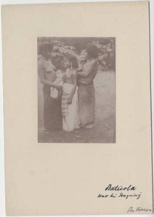 Mbyá-Frauen mit Kindern (Baticola)