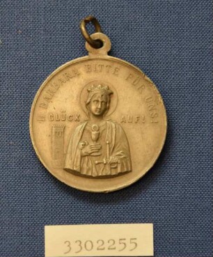 St. Barbara Medaille