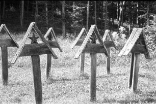 Feldafing: sowjetische Gräber auf dem Friedhof