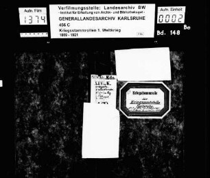 Kriegsamtsstelle Karlsruhe