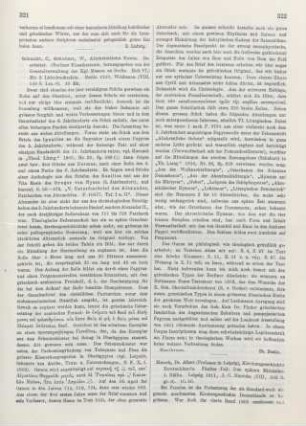 321-322 [Rezension] Altchristliche Texte