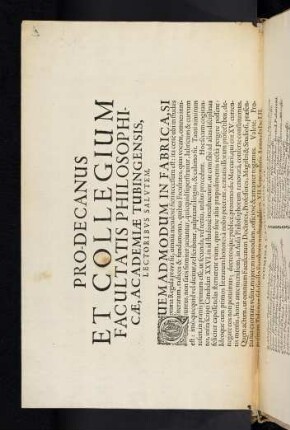 Pro-Decanus et Collegium
