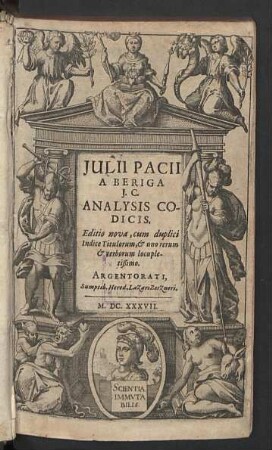 Julii Pacii A Beriga J. C. Analysis Codicis