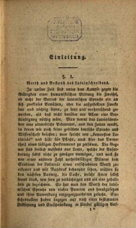 Lehrbuch des lateinischen Stils
