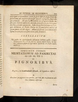 711-718, Sp. 223. De Pignoribus