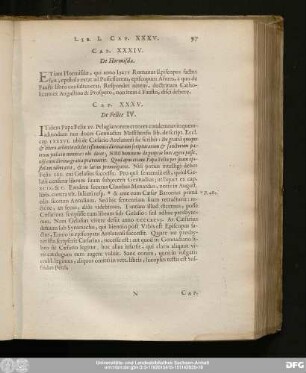Cap. XXXIV. De Hormisda.