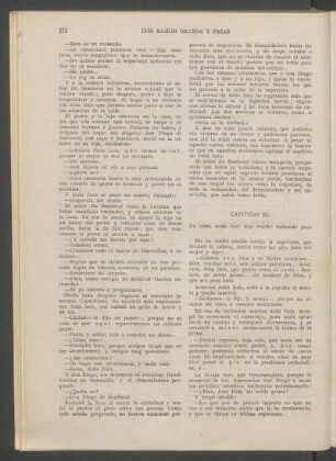 Capítulo XC - De cómo doña Inés dijo mucho hablando poco