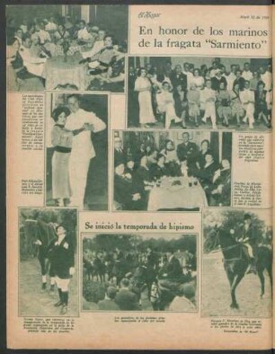 En honor de los marinos de la fragata "Sarmiento"