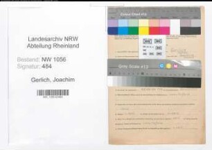 Entnazifizierung Joachim Gerlich , geb. 05.06.1914 (Richter)