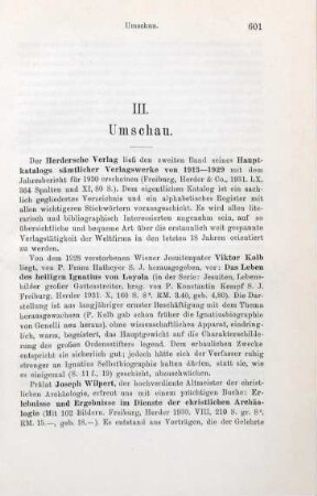 601-608 Umschau