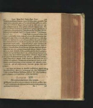 Titulus XIII. De exhaeredatione liberorum.