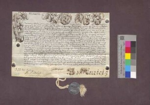 Papst Clemens XIII. providiert auf die Basler Domdechanei den Johann Konrad Ignaz von Andlau.