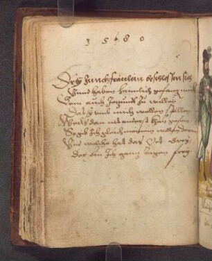 Melchior Linder, [Bologna], 1580-02-16: Gedicht (dt., 8 Verse), Us.