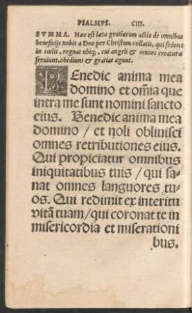 Psalmus. CIII.