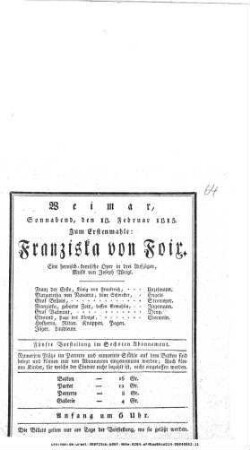 Franziska von Foix
