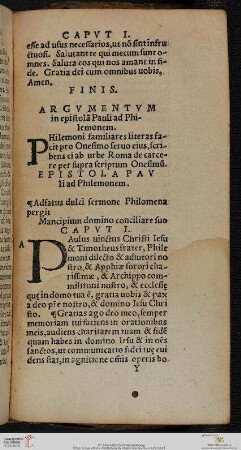 Epistola Pavli ad Philemonem