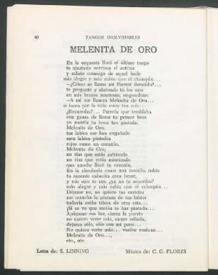 Melenita de oro