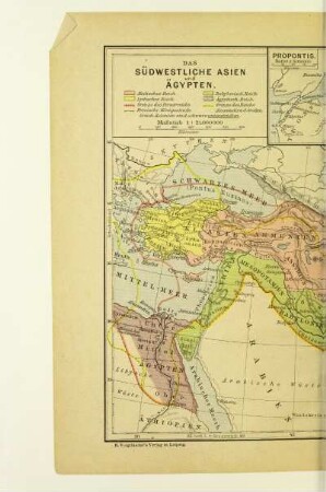 Das südwestliche Asien und Ägypten