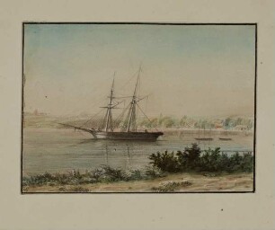 Kieler Förde mit Segelschiff