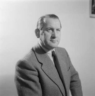 Porträt des Schauspielers Erich Franz : Porträt von Erich Franz
