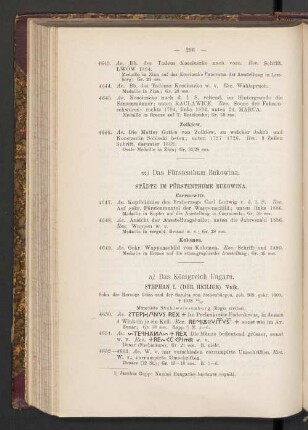 m) Das Fürstenthum Bukowina
