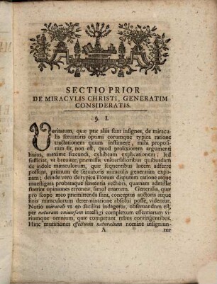 Dissertatio de miraculis Christi typicis : = Von den vorbildlichen Wundern unsers Heilandes