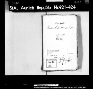 Ursprünglicher Gläubiger: Enno Rudolph Brenneysen Gläubiger im Jahre 1744: Witwe und Sohn Brenneysens Höhe des Kredits bzw. der Schuld: 600 Reichstaler Jahr der Aufnahme des Kredits bzw. Jahr des Entstehens der Schuld: 1731