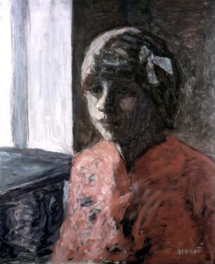 Marthe Bonnard mit roter Bluse