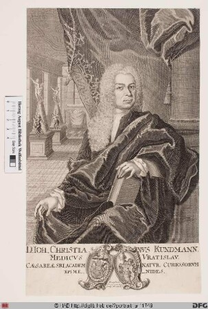 Bildnis Johann Christian Kundmann