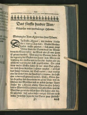 Das fünffte hundert Alter/ Nützlicher vnd denckwürdiger Historien.