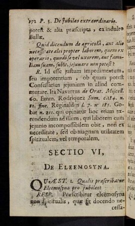 172-184, Sectio VI