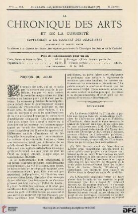 Nr. 4 (25 Janvier)