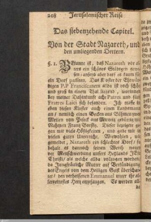 Das siebenzehende Capitel.