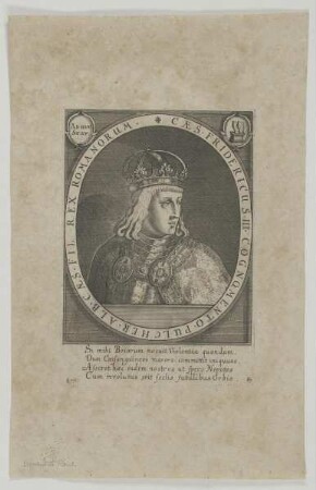 Bildnis des Fridericus III., römisch-deutscher König