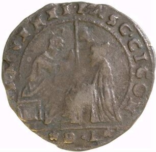 Münze, 10 Soldi, 1589