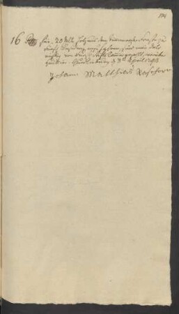 [Quittung] ... Quedlinburg [den ] 8ten April 1793