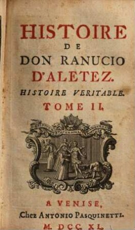 Histoire De Don Ranucio D'Aletez : Histoire Veritable, 2