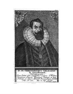 D. Jo. Christophorus Oelhafen de Schoellenbach.